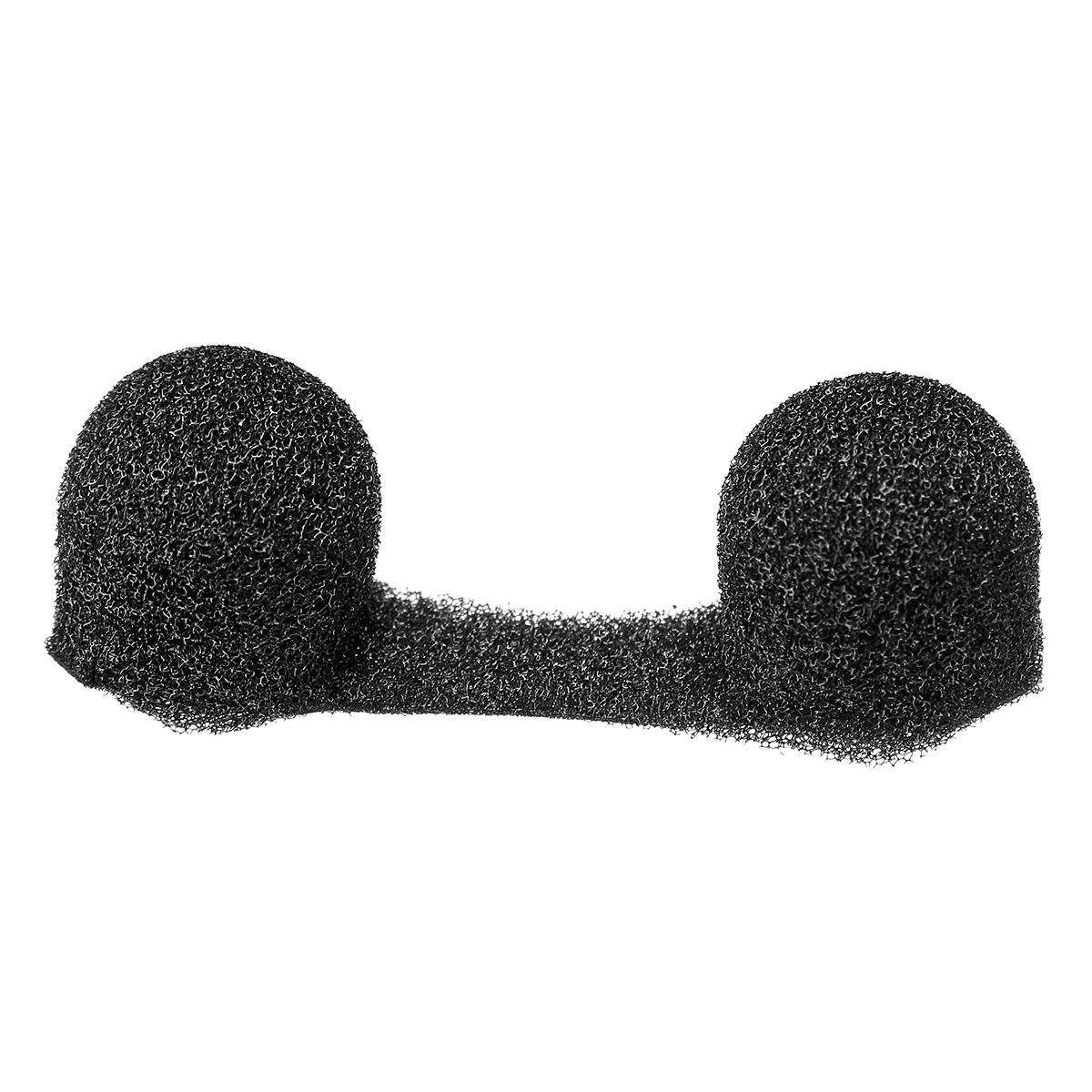 50Pcs Airbrush Sunless Tanning Nasal Plug, Spray Tan Nose Filters Black (black)