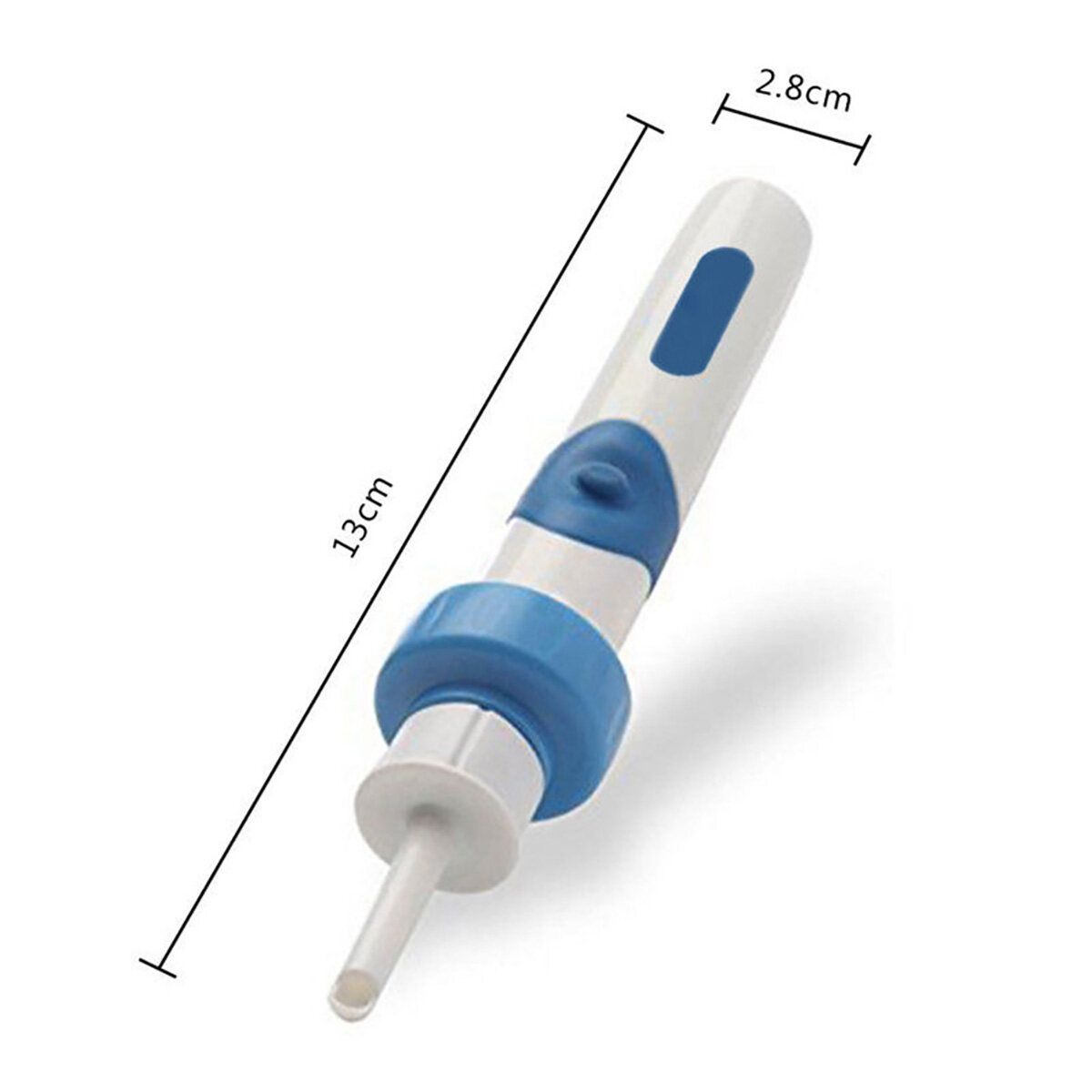 Electric Cordless Safe Vibration Painless Vacuum Ear Pick Cleaner Remover Spiral Ear-Cleaning Device Earpick