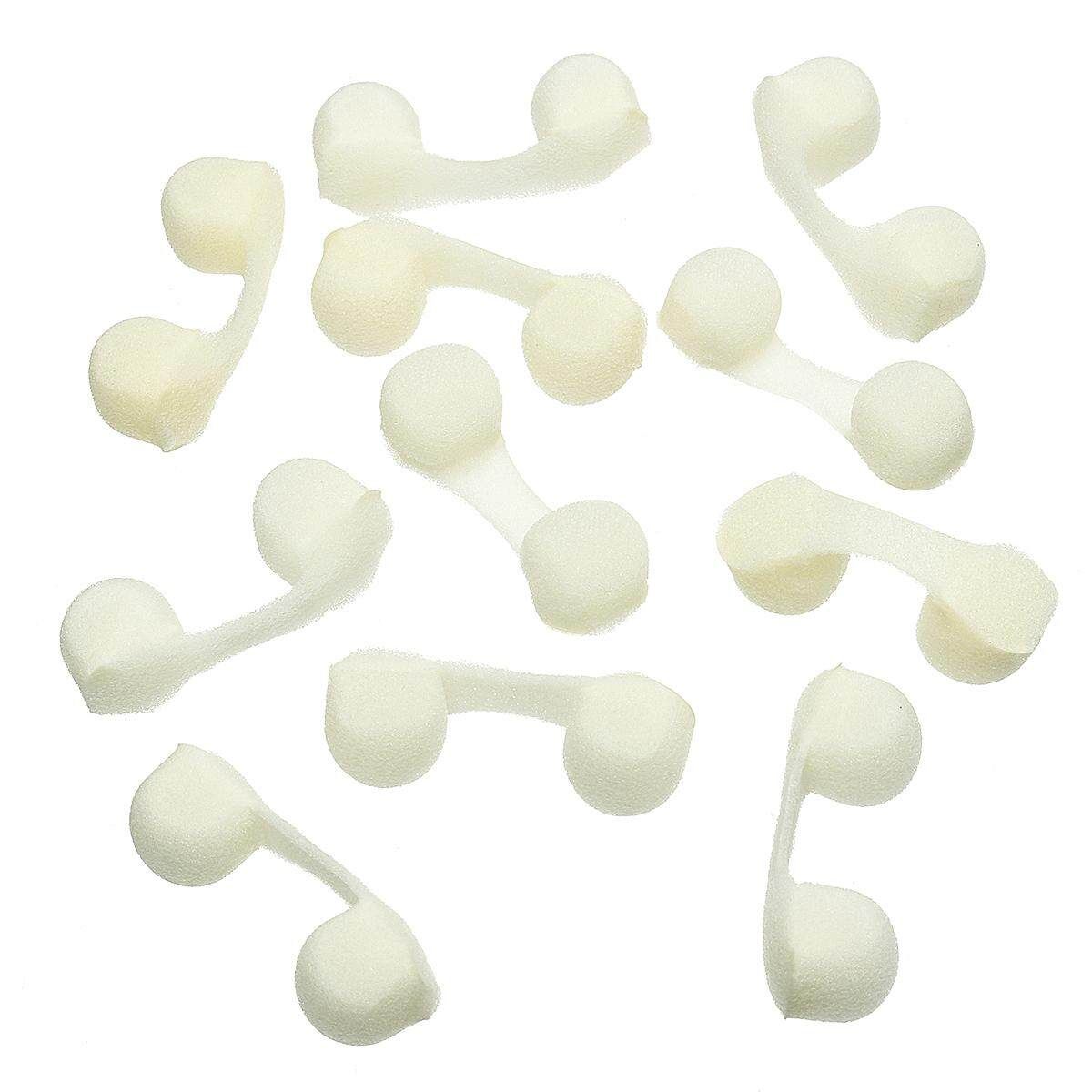 50Pcs Airbrush Sunless Tanning Nasal Plug, Spray Tan Nose Filters White (white)