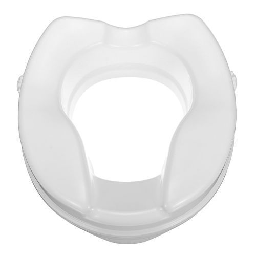6cm Height Toilet L Seat Riser Raised Elevated Safety Chair