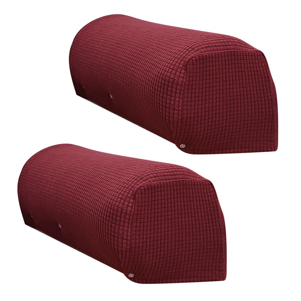 A Pair Of Sofa Armrest Cover Household Polar Fleece