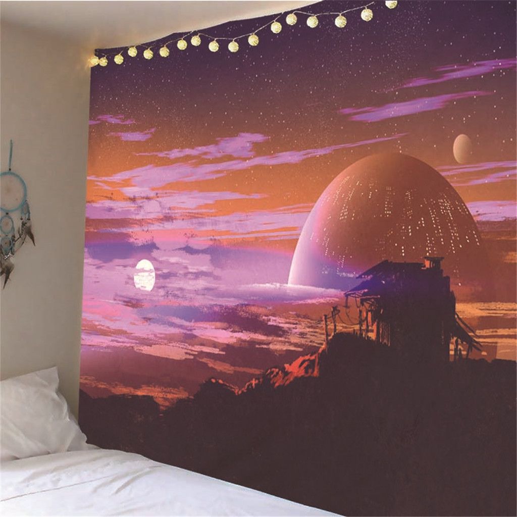 Lightweight   Tapestry Wall Tapestry Cover Dorm Decor 150x130cm #4