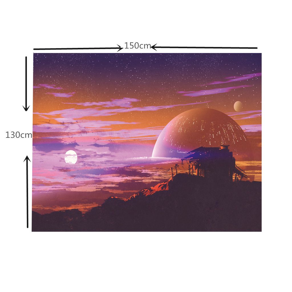 Lightweight   Tapestry Wall Tapestry Cover Dorm Decor 150x130cm #4