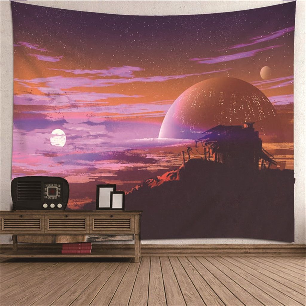 Lightweight   Tapestry Wall Tapestry Cover Dorm Decor 150x130cm #4
