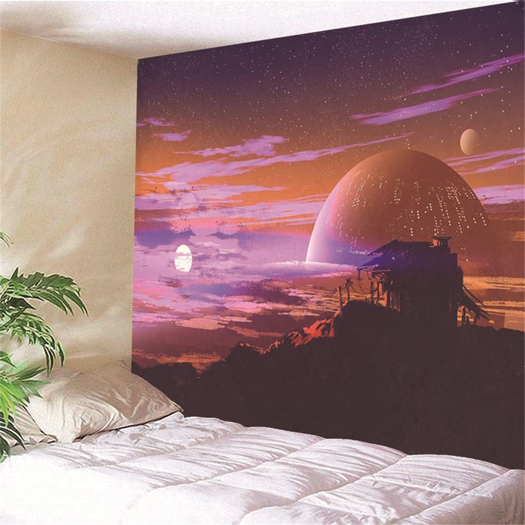 Lightweight   Tapestry Wall Tapestry Cover Dorm Decor 150x130cm #4
