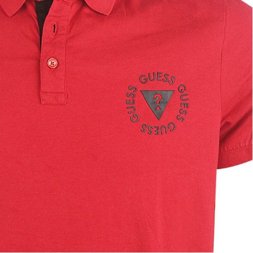 Men's Rugby Polo - Red