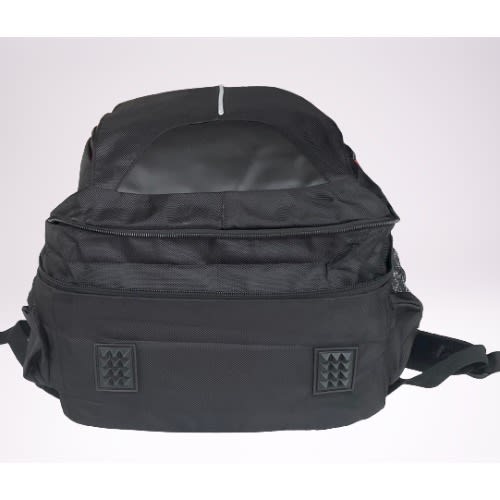 Reflector Line Backpack-Black & Red