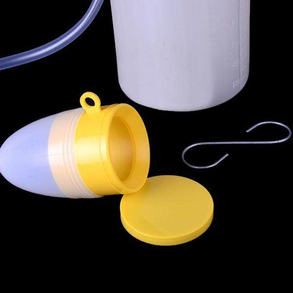 1700ml Elder Male Paralyzed Urine Collector Pee Holder Chamber Pot Incontinence Aid Large Capacity