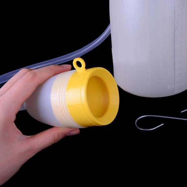1700ml Elder Male Paralyzed Urine Collector Pee Holder Chamber Pot Incontinence Aid Large Capacity