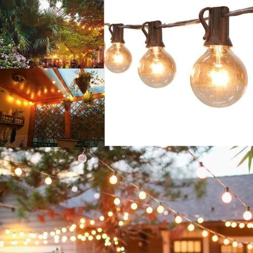 50ft Globe Festoon String Lights
