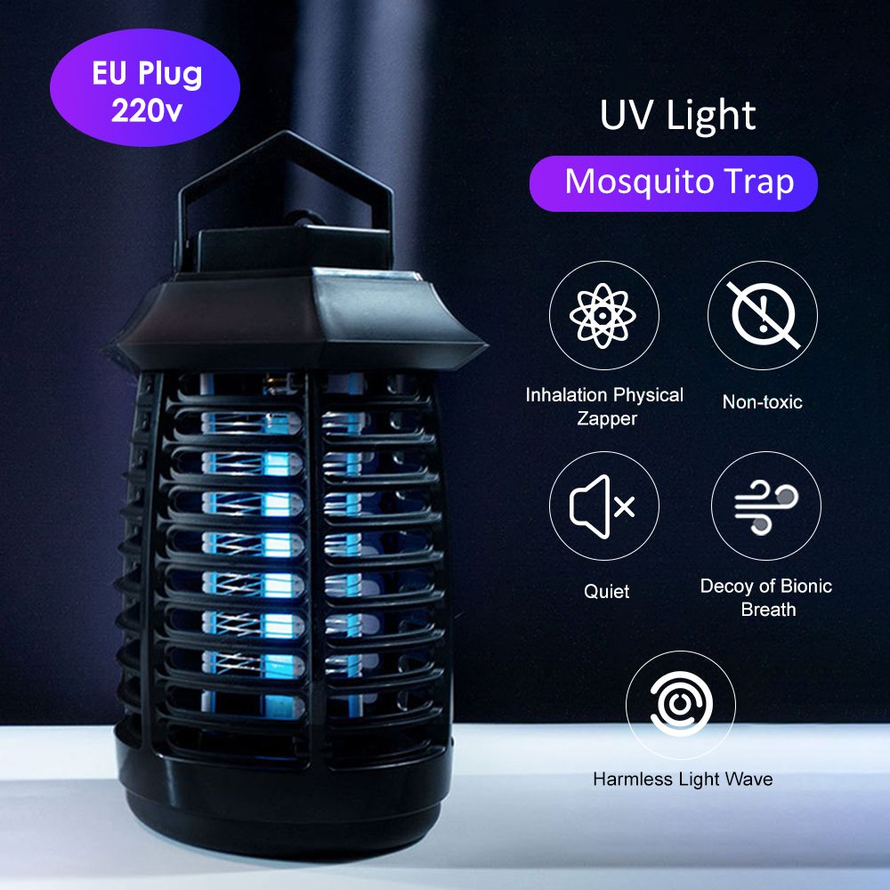 Mosquito Repellent Killer Electric UV Light LEDs Smokeless