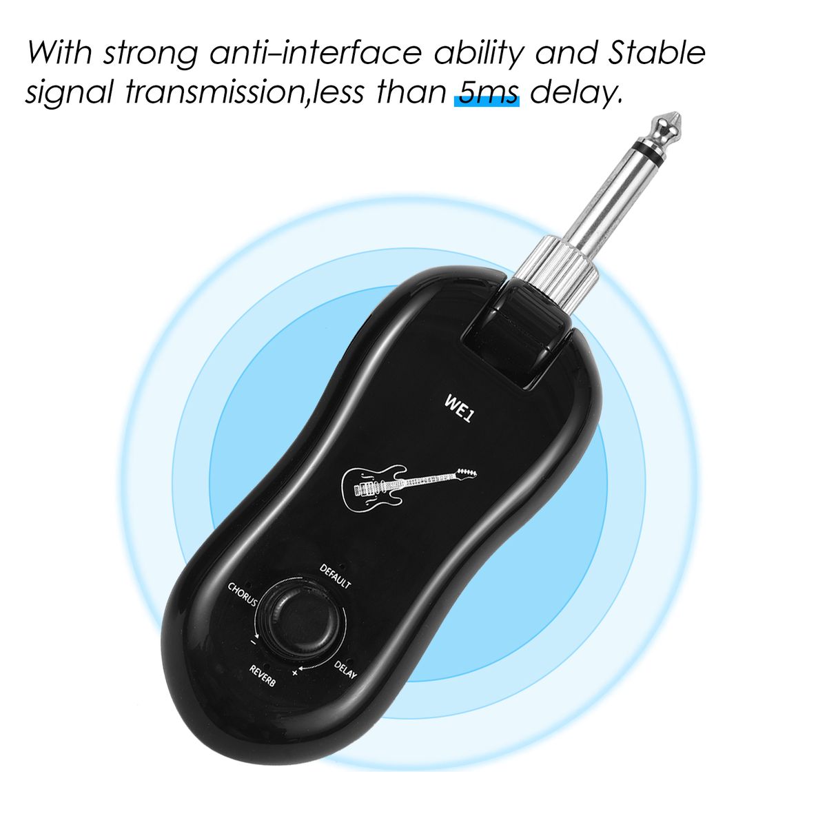 Digital Guitar Wireless System (Transmitter + Receiver)