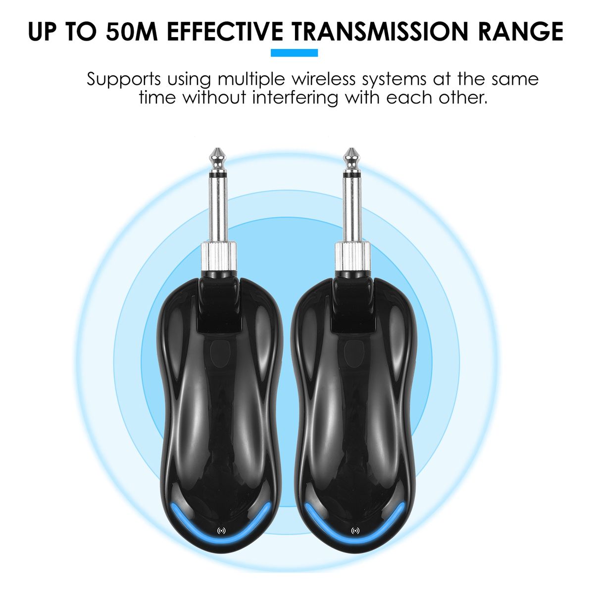 Digital Guitar Wireless System (Transmitter + Receiver)