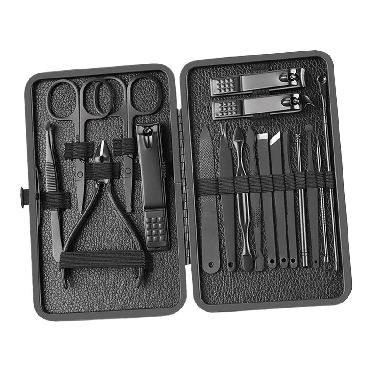 Manicure Cutters Nail Clipper Set Household Pedicure Kit Ear 18PCS