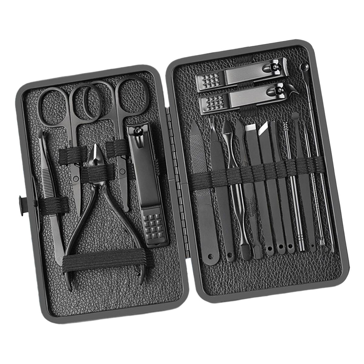 Manicure Cutters Nail Clipper Set Household Pedicure Kit Ear 18PCS