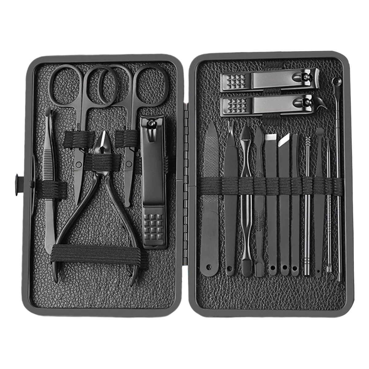 Manicure Cutters Nail Clipper Set Household Pedicure Kit Ear 18PCS