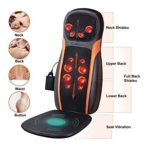 Multifunction Shiatsu And Kneading Massage Cushion