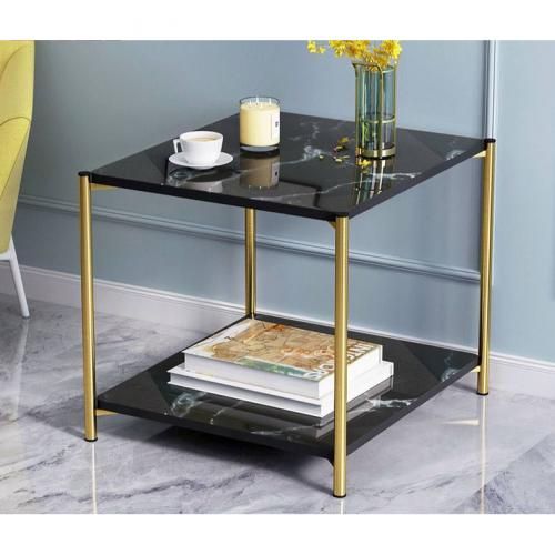 Home/Office Squared Shaped Nordic Side Stool
