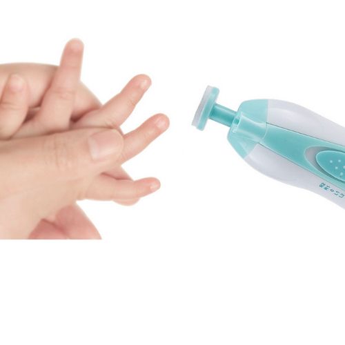 Manicure Portable Electric Baby Nail File Trimmer Cutter