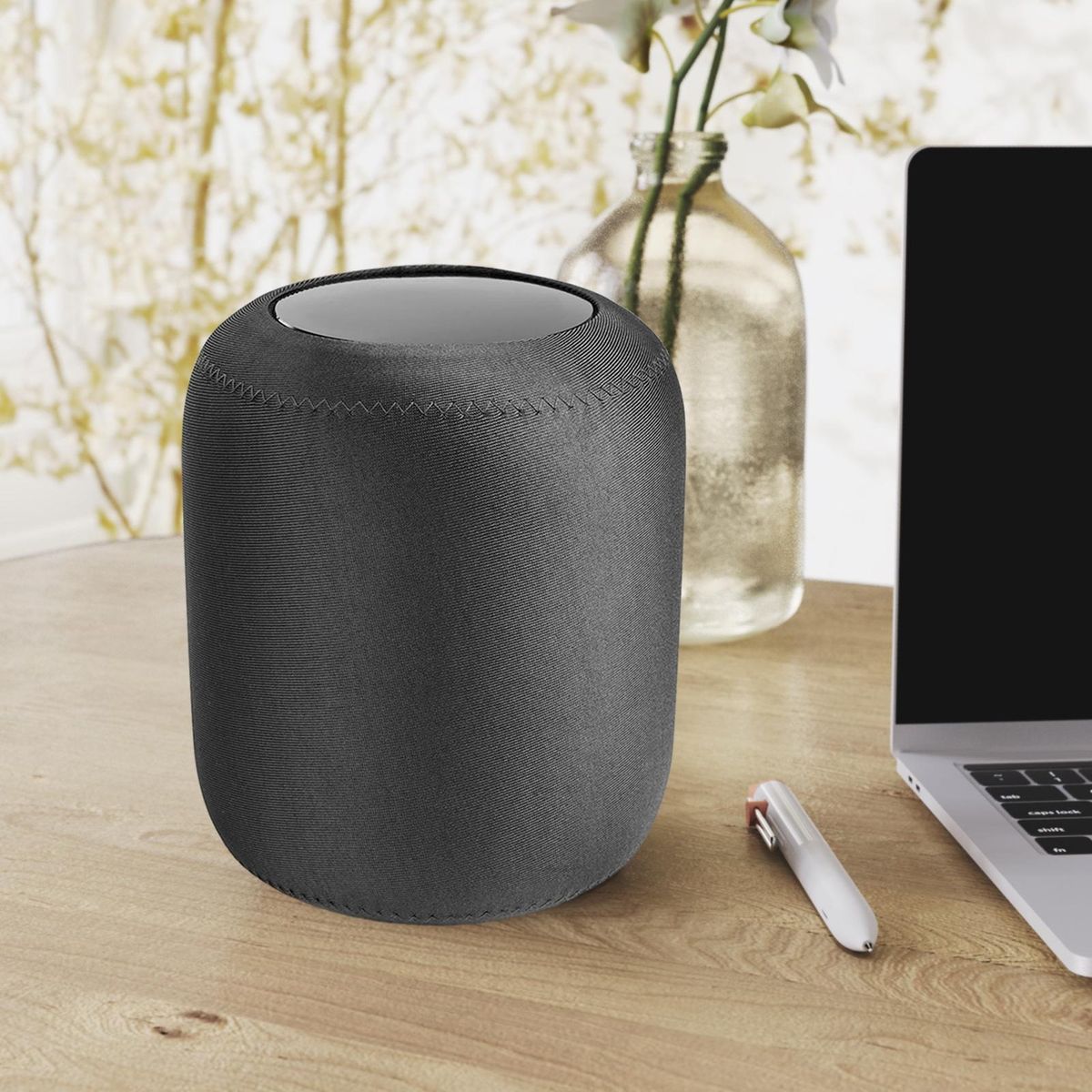 Dust-proof Speaker Cover Homepod Speaker Sleeve Premium Dust Cover Dark Gray
