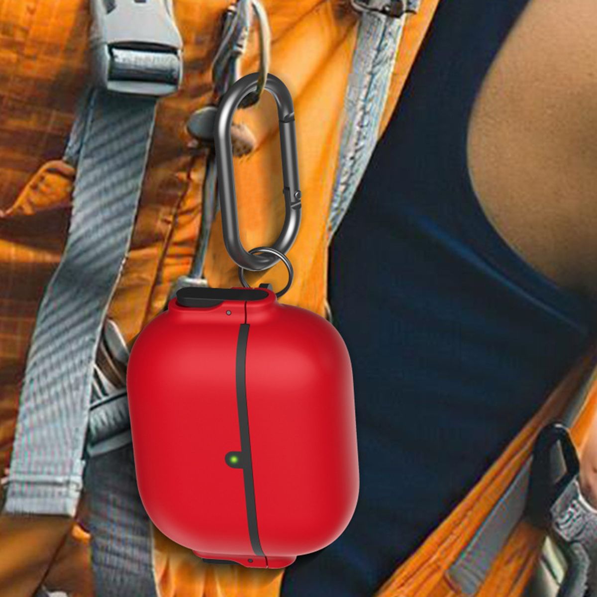 Earphone Shell   Wireless Earbuds Silicone Case Red