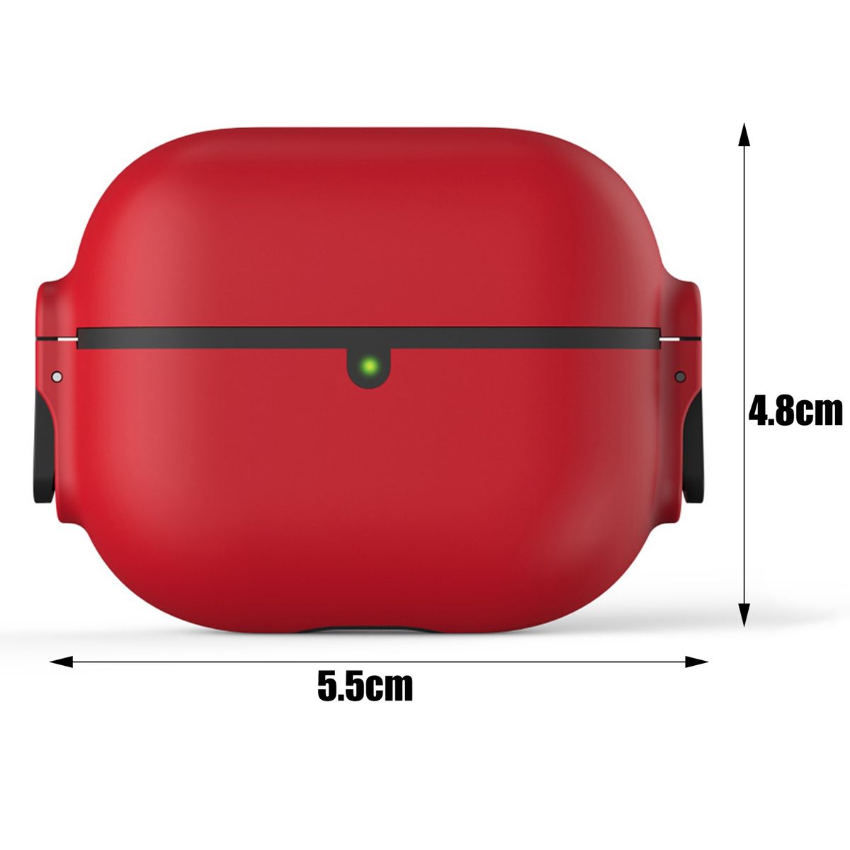 Earphone Shell   Wireless Earbuds Silicone Case Red