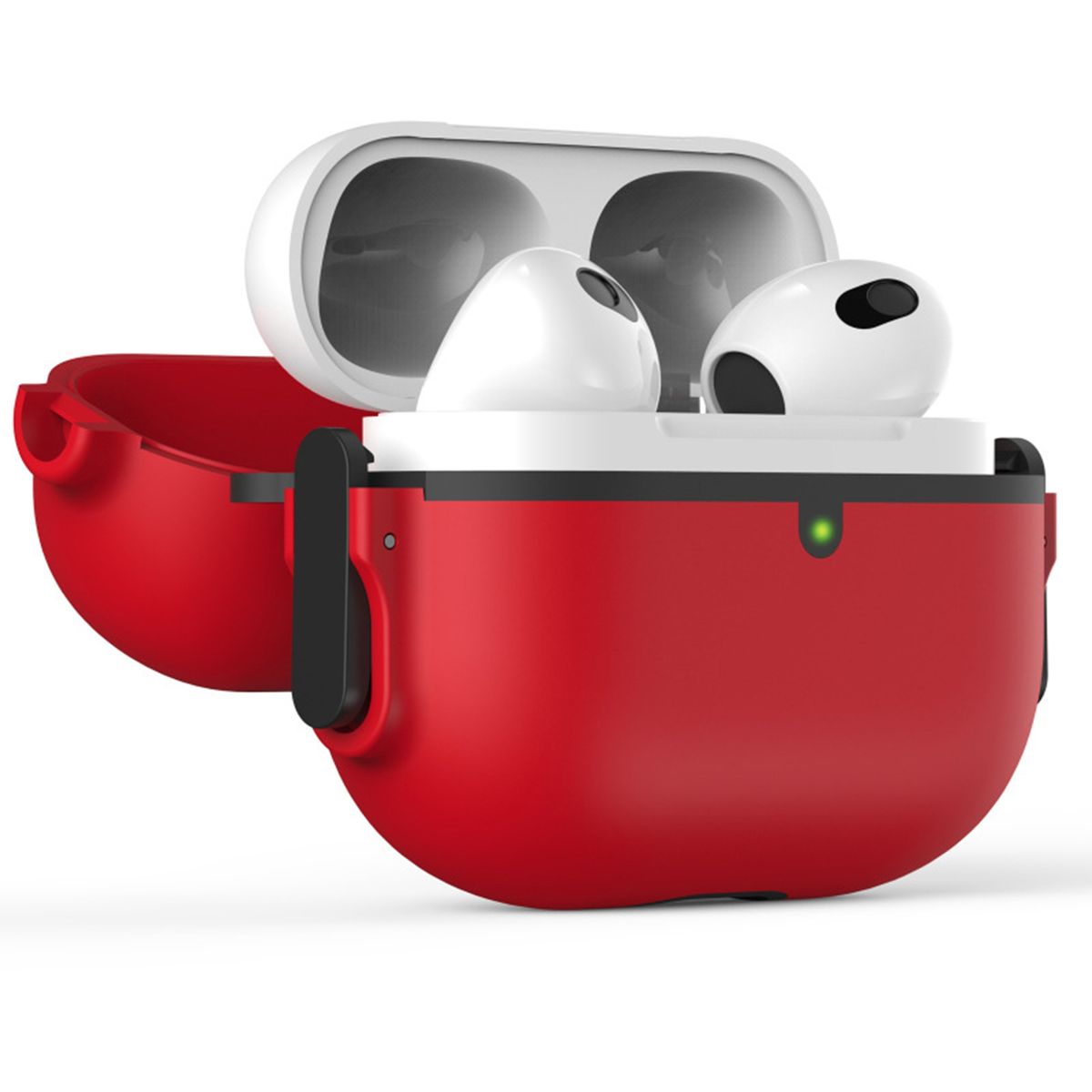 Earphone Shell   Wireless Earbuds Silicone Case Red