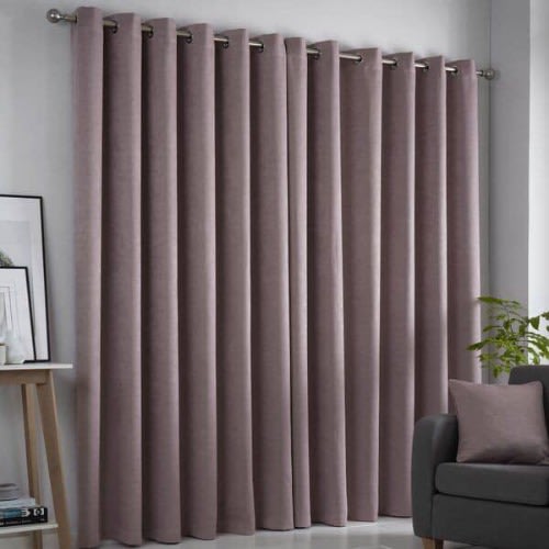 2in 1 Plain Curtain