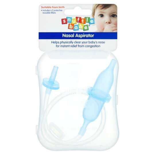 Snufflebabe Nasal Aspirator For Decongesting Baby's Nose