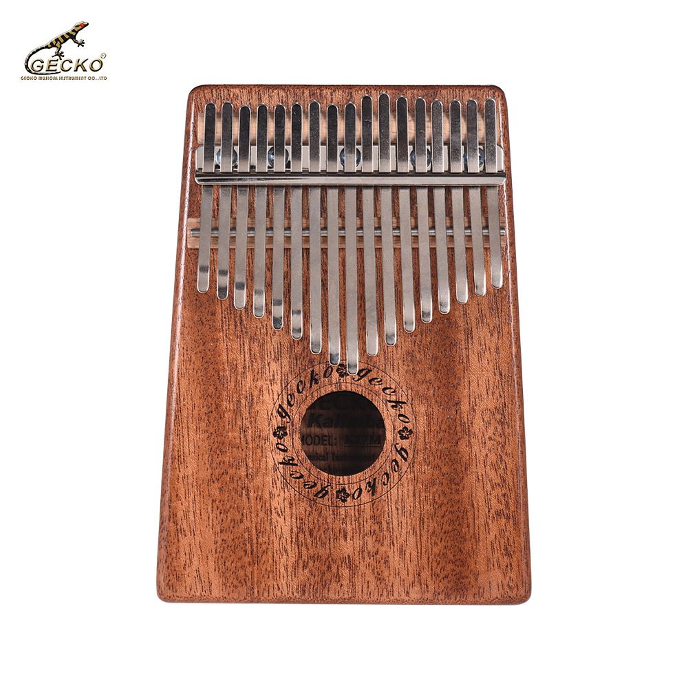K17M 17-key Kalimba Thumb Piano Mbira Mahogany Solid