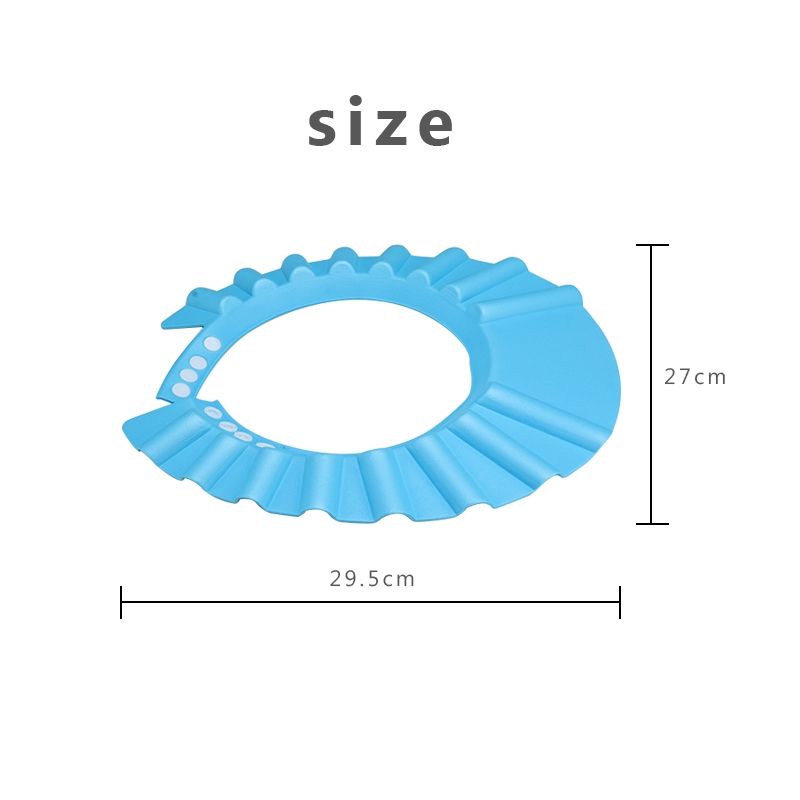 5 PCS Baby Shower Cap Hat Wash Hair Shield