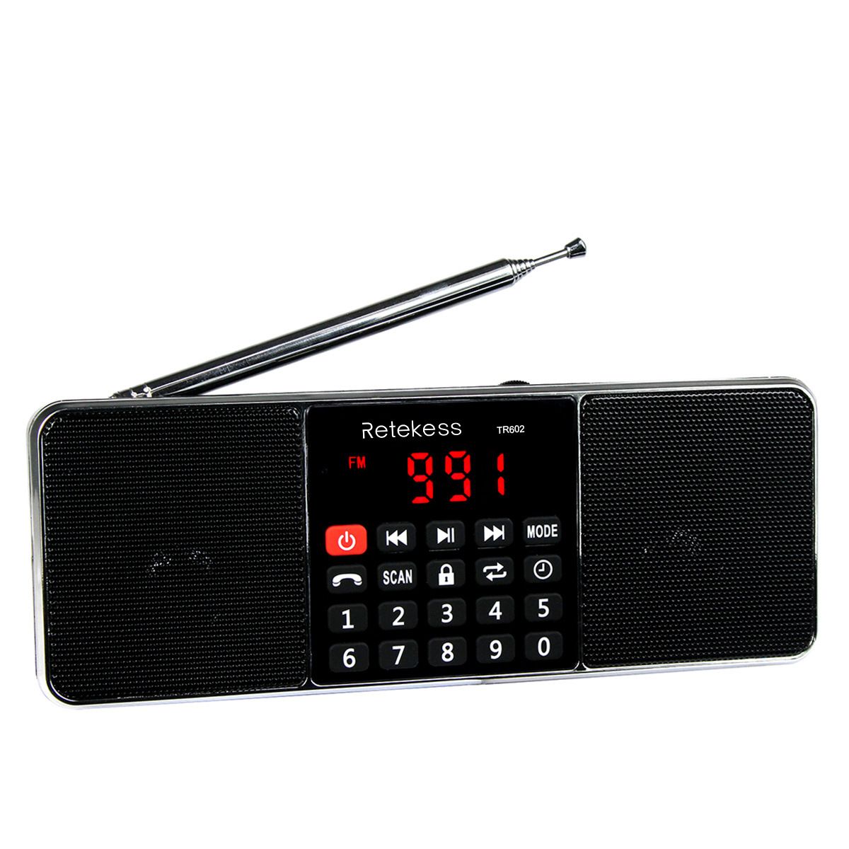Rete.kess TR602 2 Band Bluetooth Radio MP3 Play
