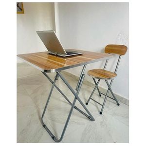 Adjustable And Foldable Reading/ Laptop Table And Chair
