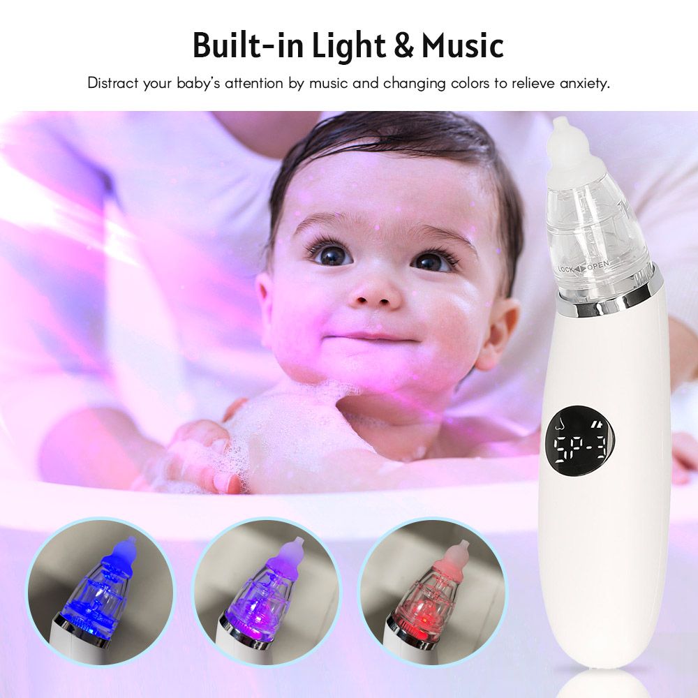Baby Nasal Aspirator Electric Nose Suction Nose Cleaner