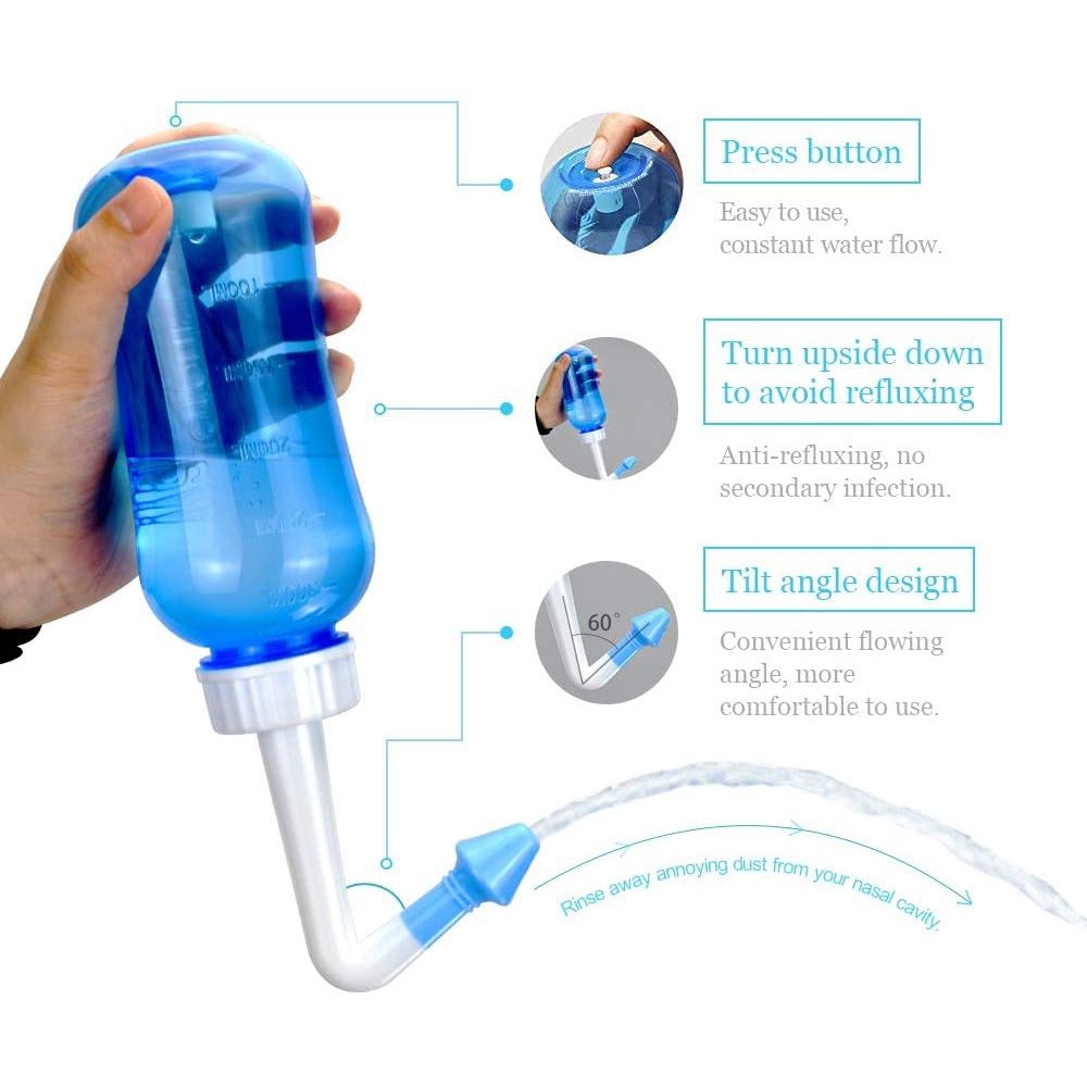 Nasal Aspirators Wash Nose Cleaner Children 300ml 500ml