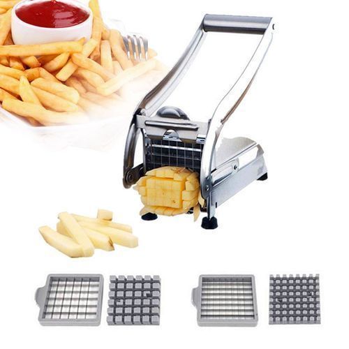 Potato Chipper & French Fries Cutter (Stainless Steel)