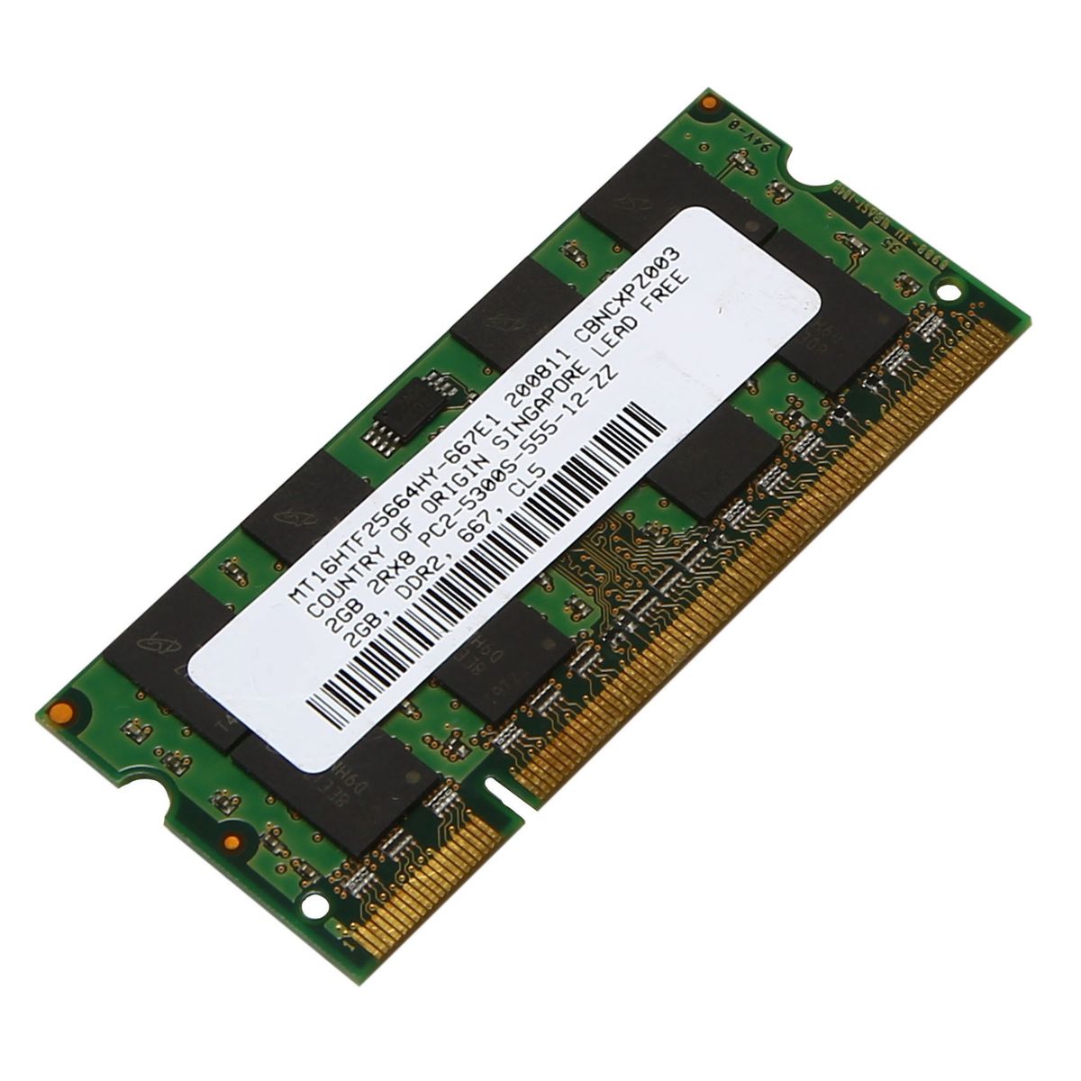 2GB DDR2 RAM Memory 667Mhz PC2 5300 Laptop Ram For Intel