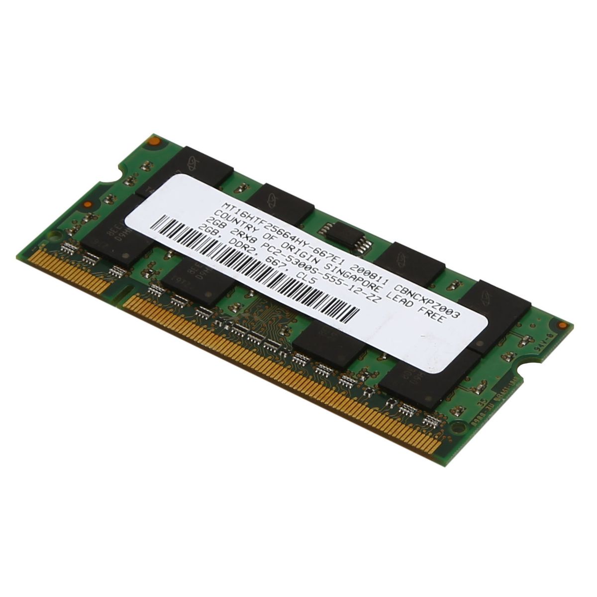 2GB DDR2 RAM Memory 667Mhz PC2 5300 Laptop Ram For Intel