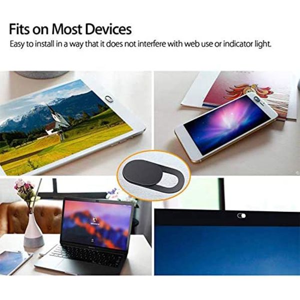 6 Pack Webcam Cover Slide Privacy Protection Laptop Camera