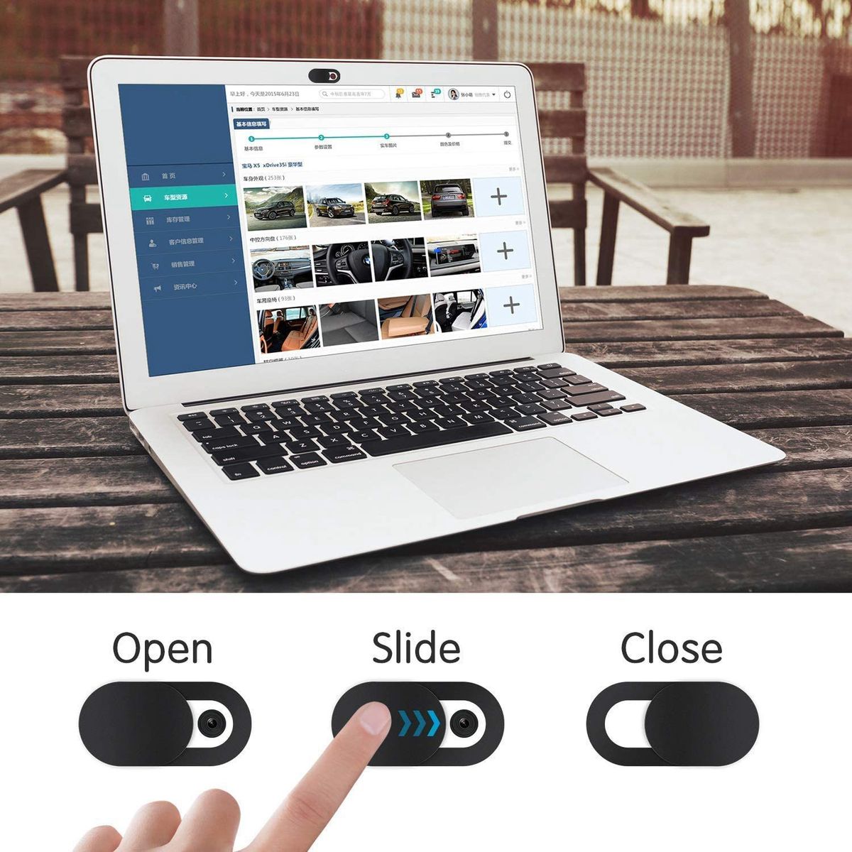 6 Pack Webcam Cover Slide Privacy Protection Laptop Camera