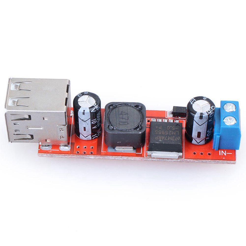 Dual USB 9V/12V/24V/36V To 5V Converter DC-DC Step Down