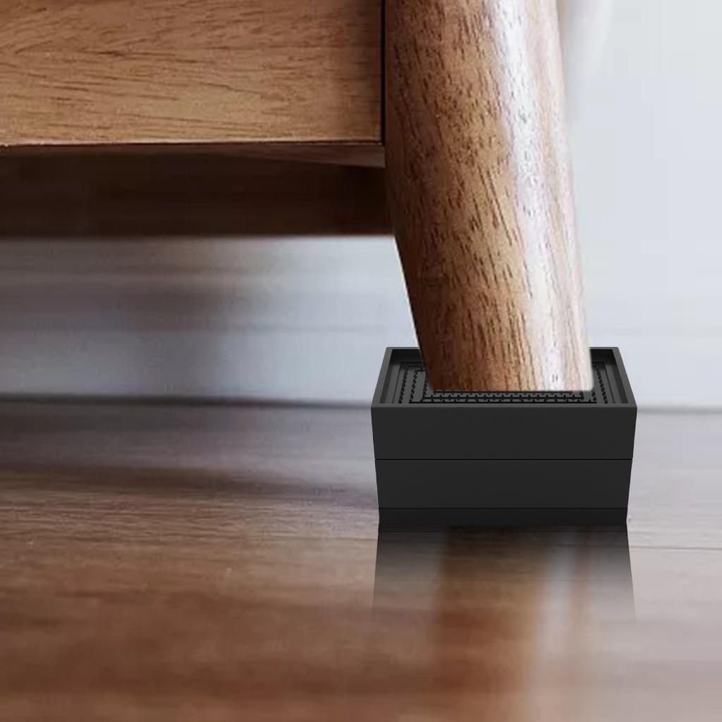 Adjustable Bed Risers Heavy Duty Anti-Slip Stackable