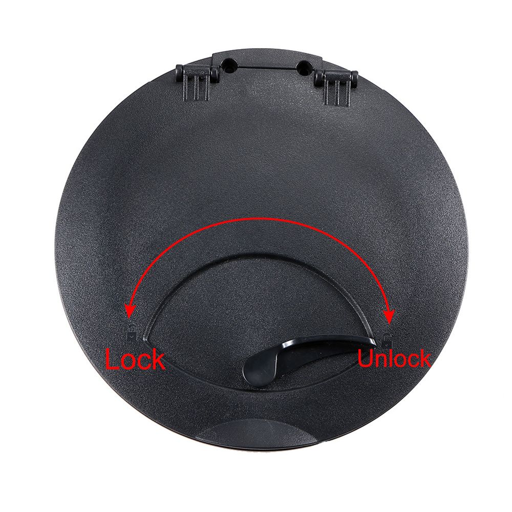 9" Deck Plate Hatch Cover Kit With Storage Bag For Marine