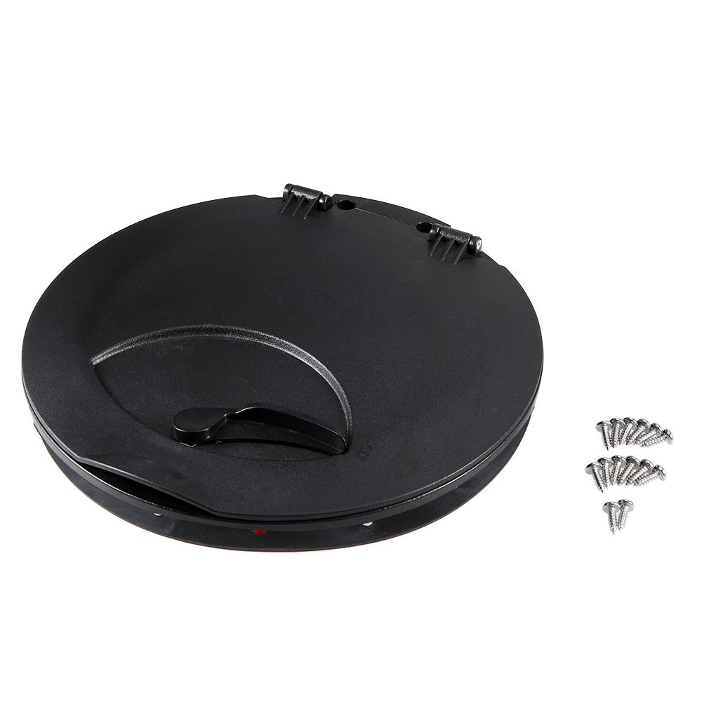 9" Deck Plate Hatch Cover Kit With Storage Bag For Marine