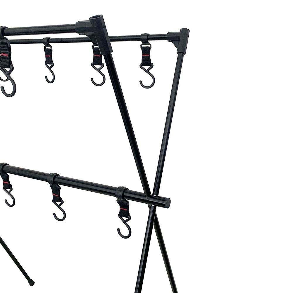 Lightweight Folding Camping Cookware Hanging Rack Shelf