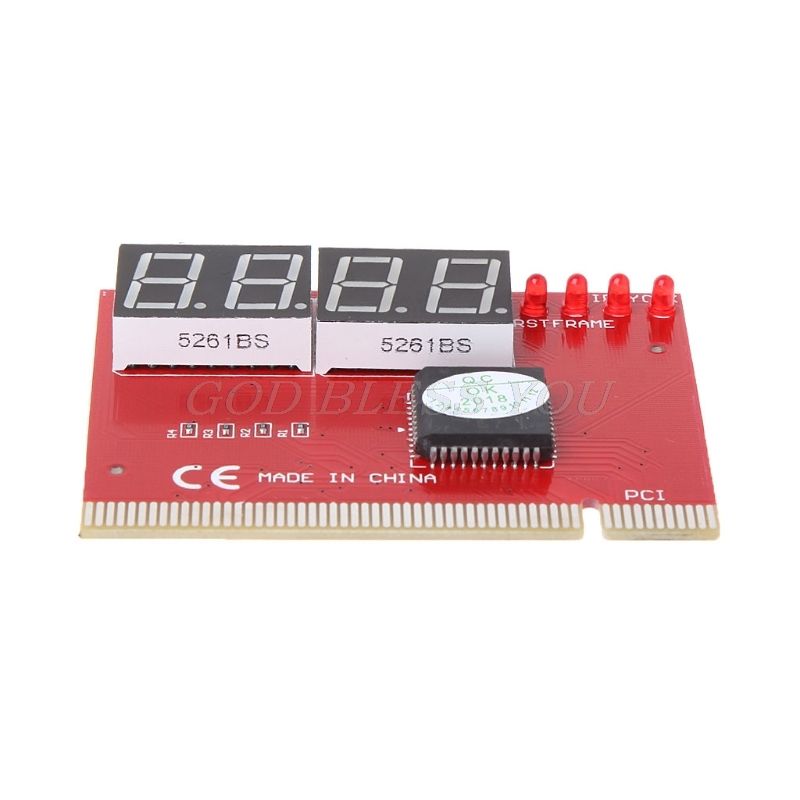 Computer Analysis PCI POST Card Motherboard LED 4-Digit