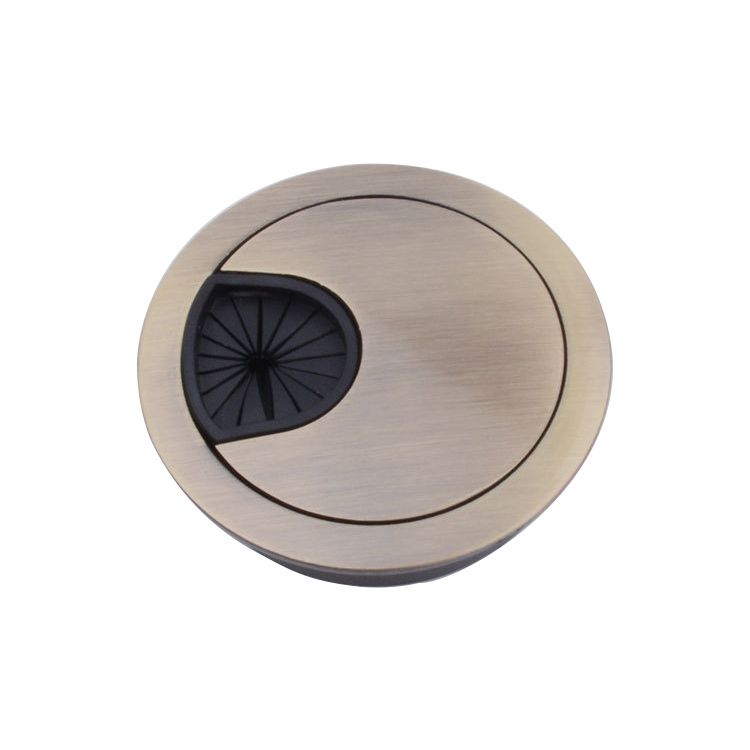 2 PCS Desk Round Threading Box Hole Cover