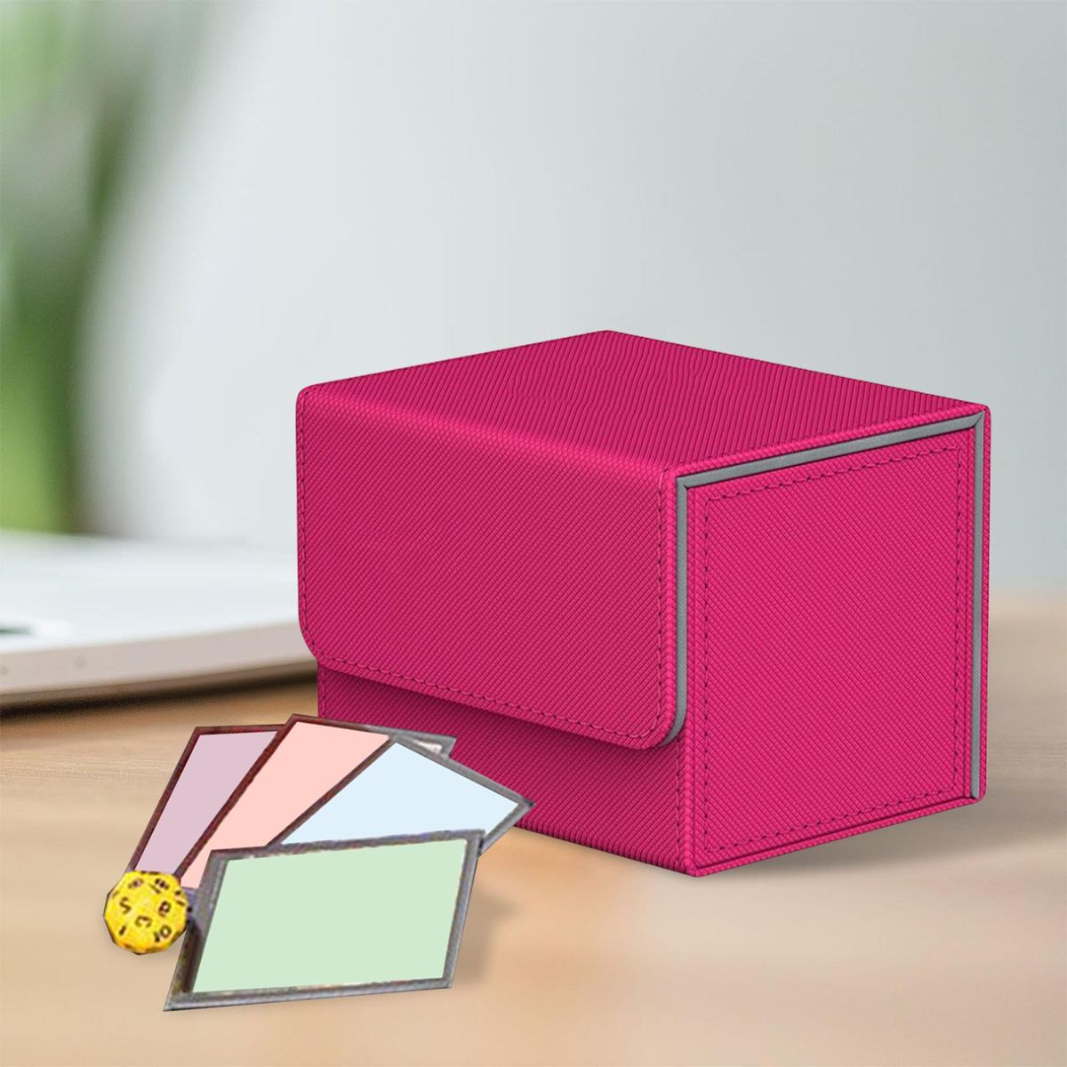 Card Deck Case MTG Card Organizer Storage Holder