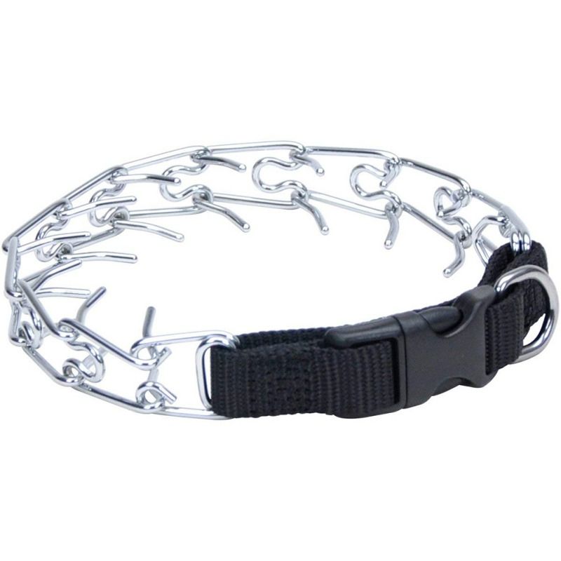 Ultra-Plus Prong Pet Supplies Steel Big Dog Training Collar