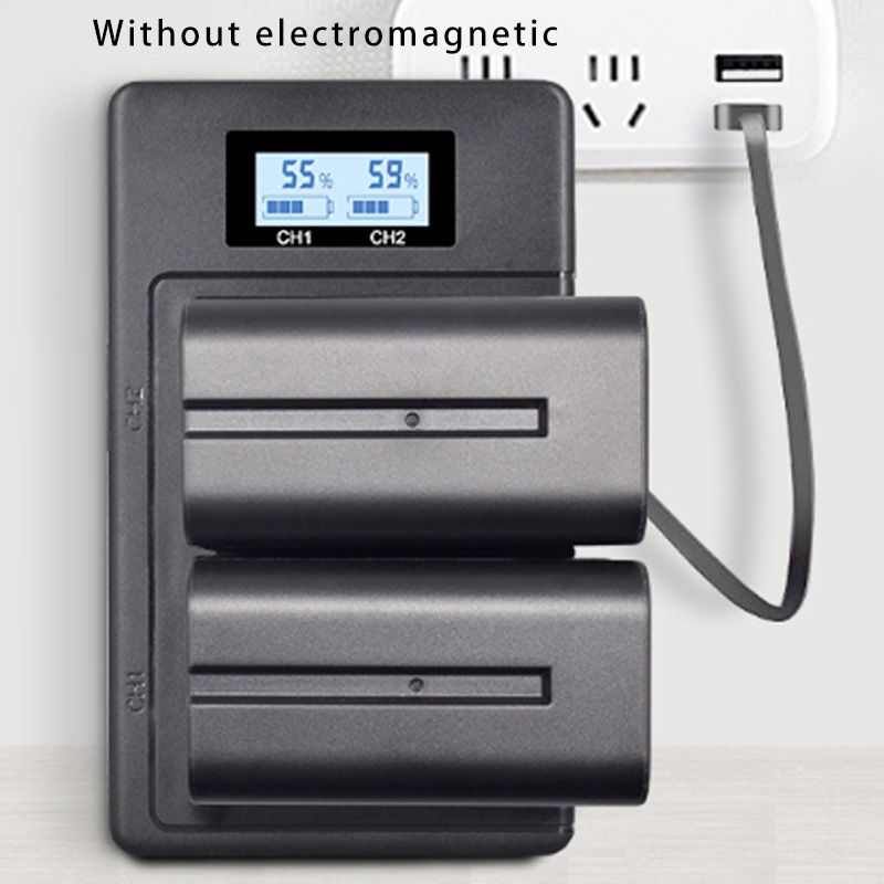 NP-F970 Digital Charger For Sony Camera F750 F990 Fill